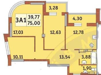 3 ��. ��������, 75 ��. �., 23/26 ������