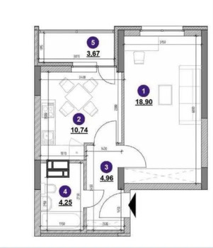 1 ��. ��������, 43 ��. �., 8/25 ������