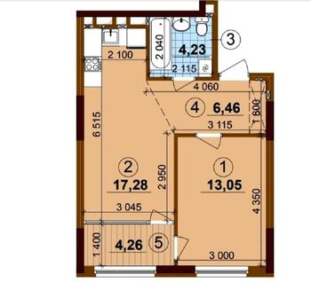 1 ��. ��������, 45.28 ��. �., 23/26 ������