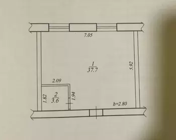 ��� �����, 41 �<sup>2</sup>, 1/5 ����