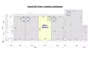 ���������� �����, 56 �<sup>2</sup>, 1/1 ������