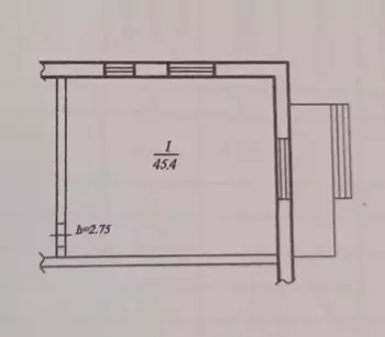 ���������� �����, 45 �<sup>2</sup>, 1/1 ������
