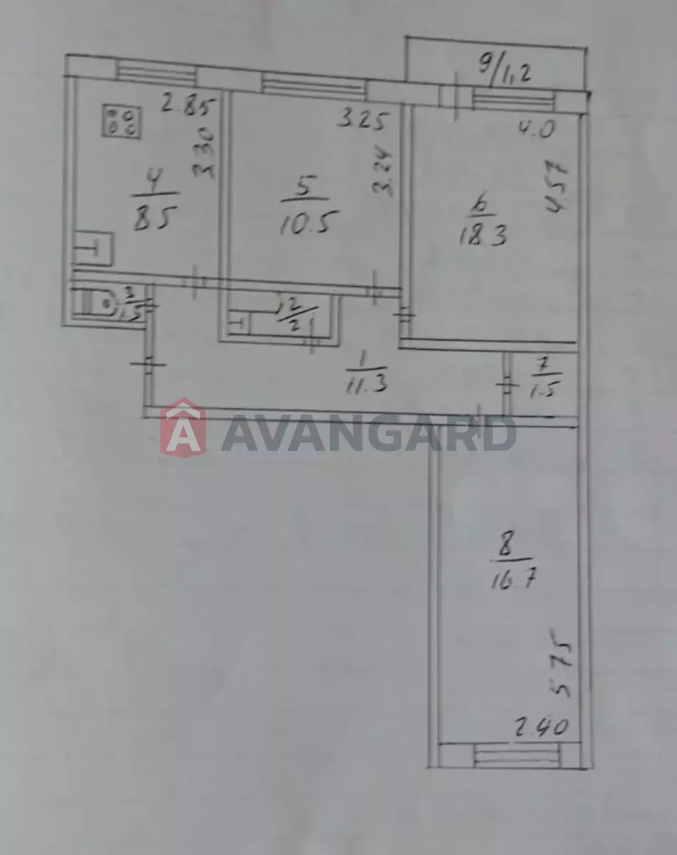 3 ����. ��������, 75/45/8 ��. �., 2/4 ���� ���� 10