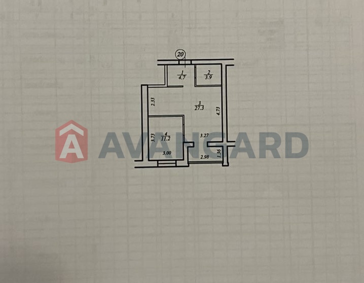 2 кім. квартира, 47/-/10 кв. м., 4/10 поверх фото 12 2 кім. квартира, 47/-/10 кв. м., 4/10 поверх фото 12