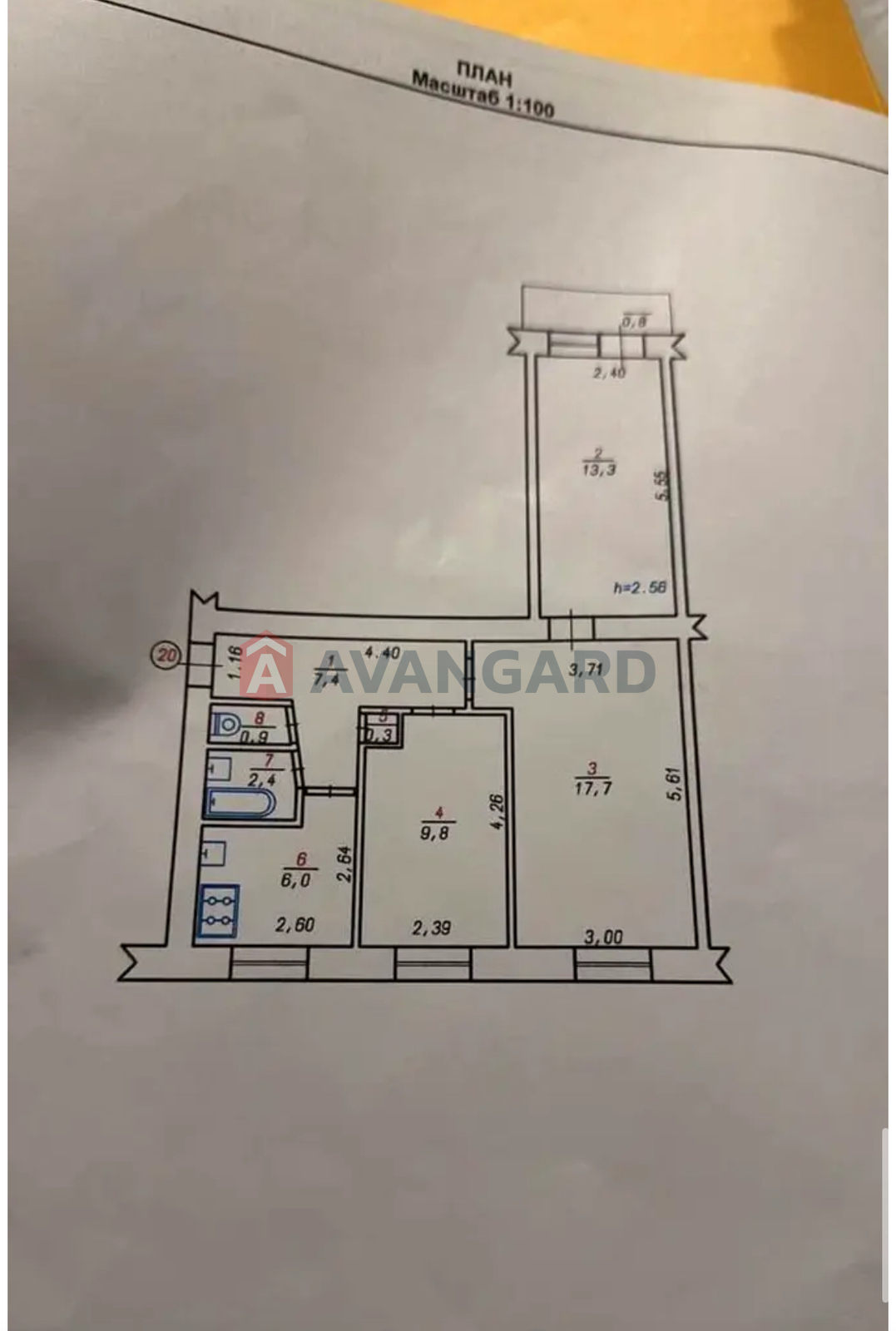 3 ��. ��������, 58.6/40.8/6 ��. �., 5/5 ������ ���� 1