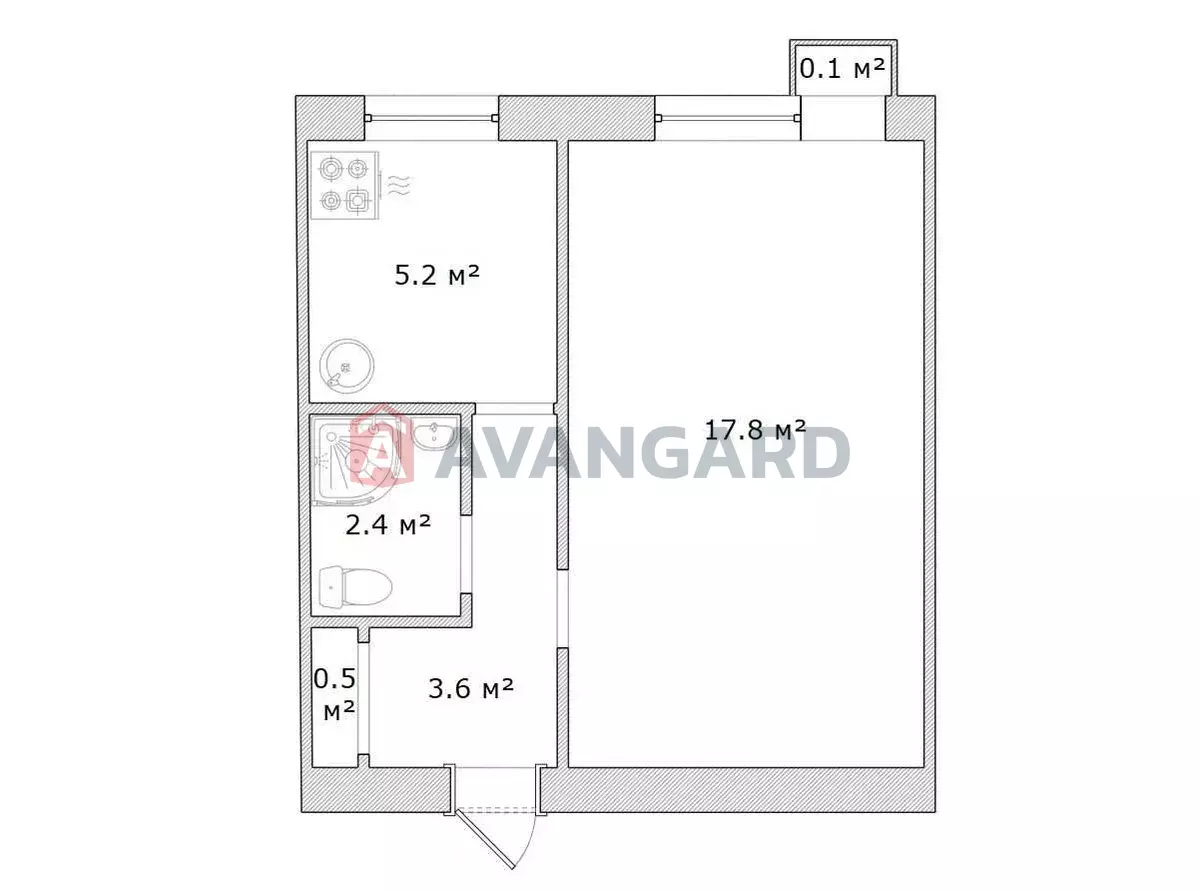 1 ��. ��������, 30/18/6 ��. �., 4/9 ������ ���� 8