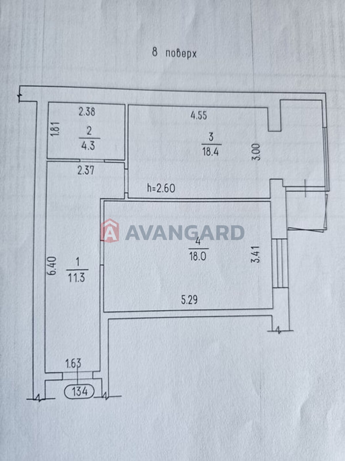 1 ��. ��������, 54/18,4/18 ��. �., 8/12 ������ ���� 2
