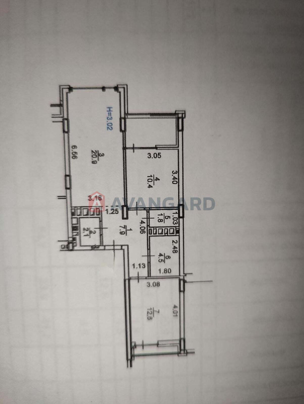 2 ��. ��������, 64/23/20 ��. �., 5/8 ������ ���� 19