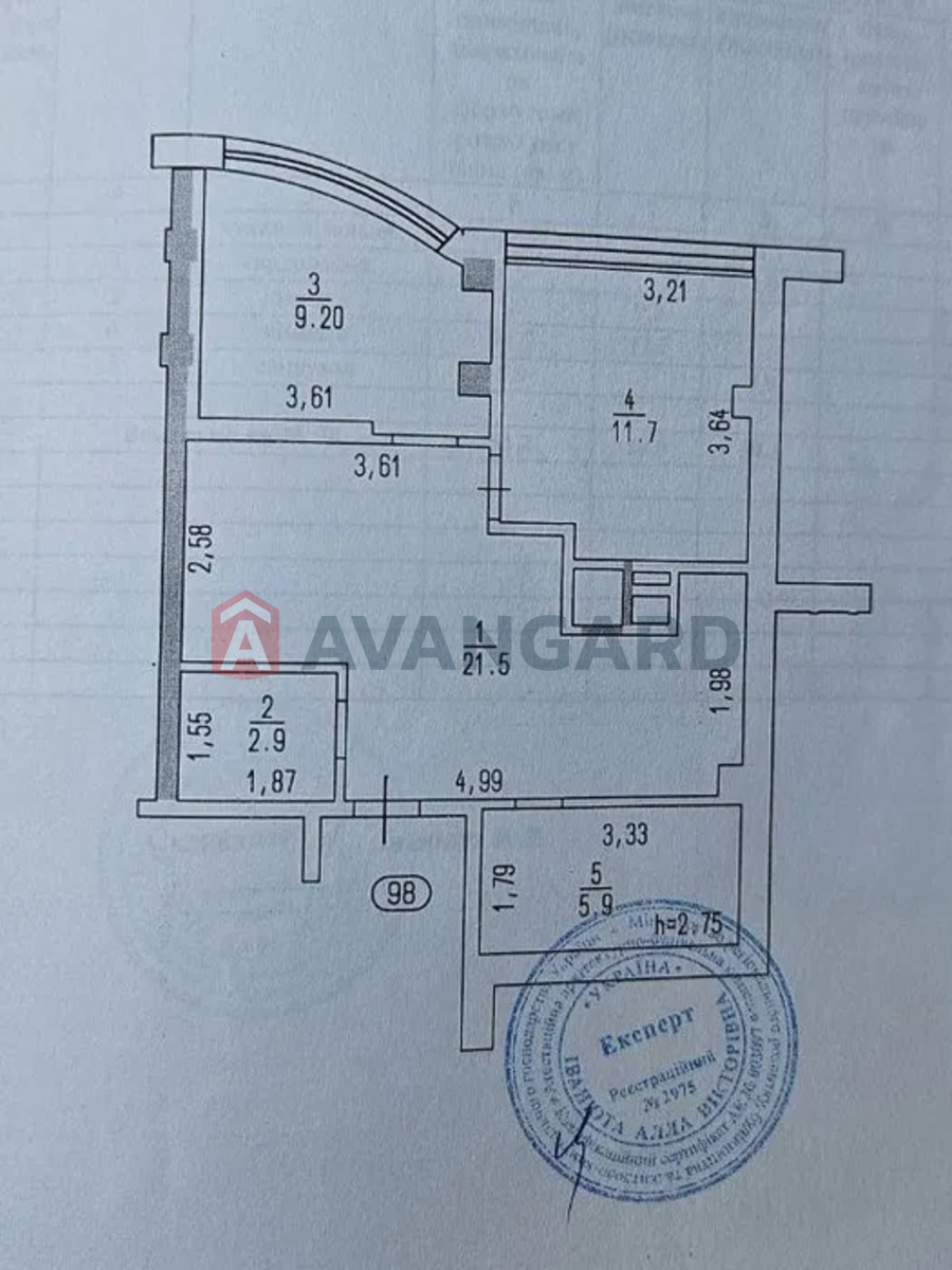 1 ����. ��������, 51/-/21 ��. �., 18/18 ���� ���� 9