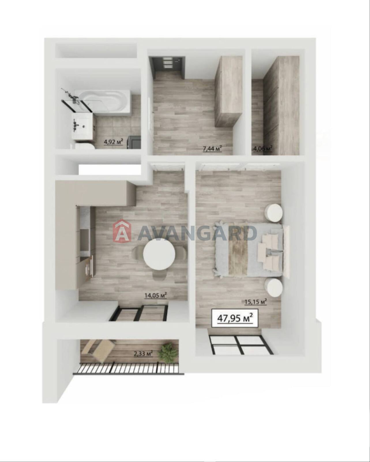 1 ����. ��������, 47,95/15,18/14,10 ��. �., 2/8 ���� ���� 4