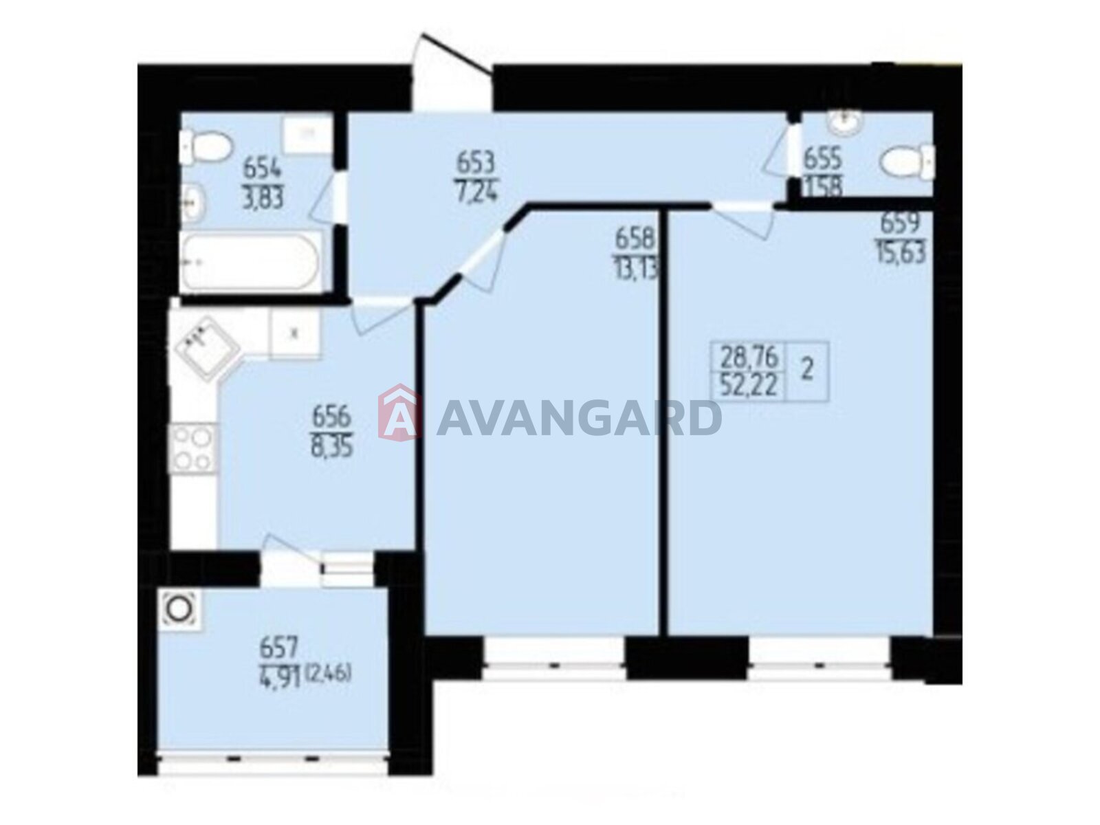 2 ��. ��������, 52/-/- ��. �., 9/10 ������ ���� 2