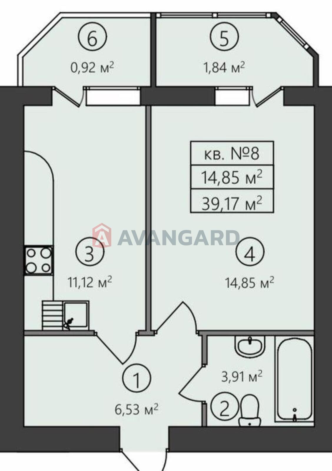 1 ��. ��������, 39/-/11 ��. �., 3/4 ������ ���� 8