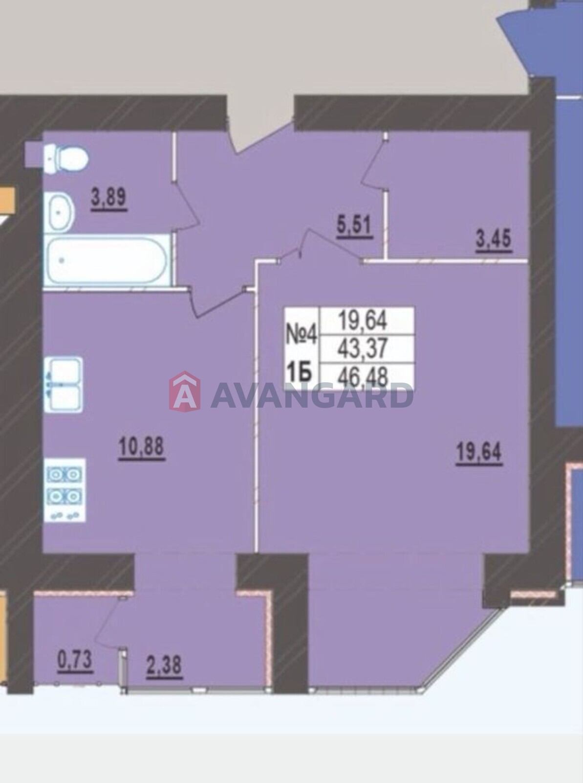 1 ��. ��������, 46/-/14 ��. �., 8/10 ������ ���� 4