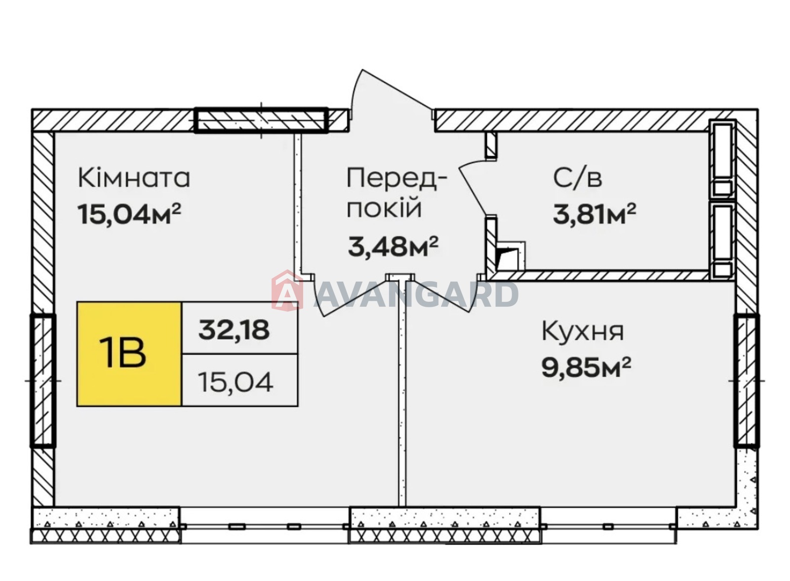 1 ��. ��������, 32/15/10 ��. �., 20/25 ������ ���� 1