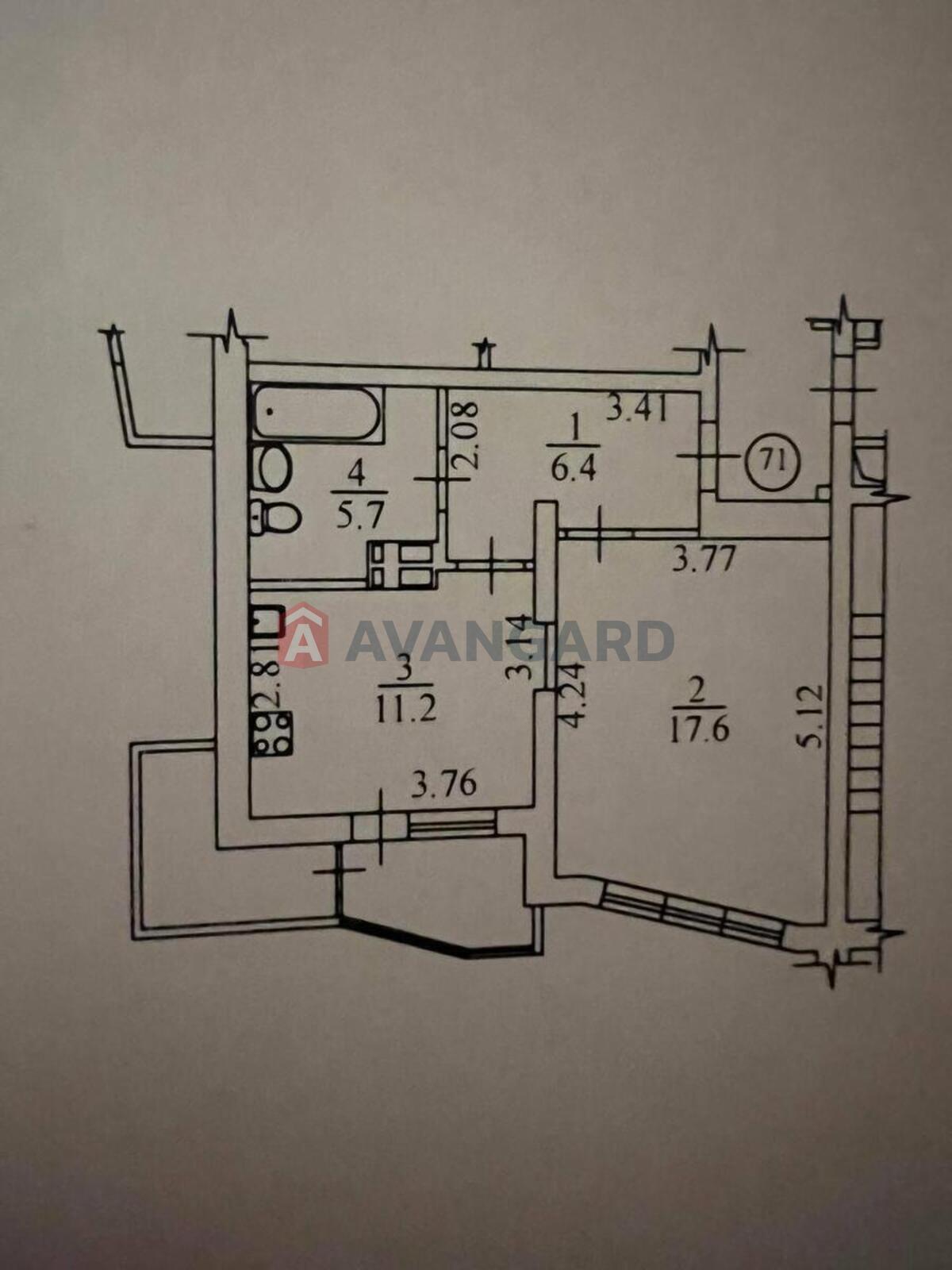 1 ��. ��������, 44/17/11 ��. �., 17/23 ������ ���� 2