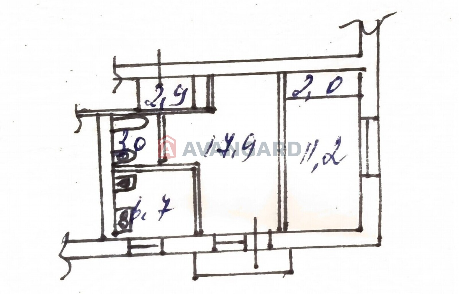 2 ��. ��������, 44/31/6 ��. �., 3/5 ������ ���� 1