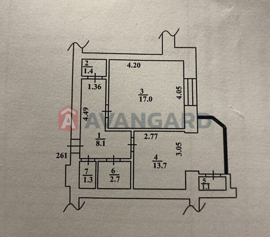 1 ��. ��������, 40/17/13 ��. �., 11/16 ������ ���� 8