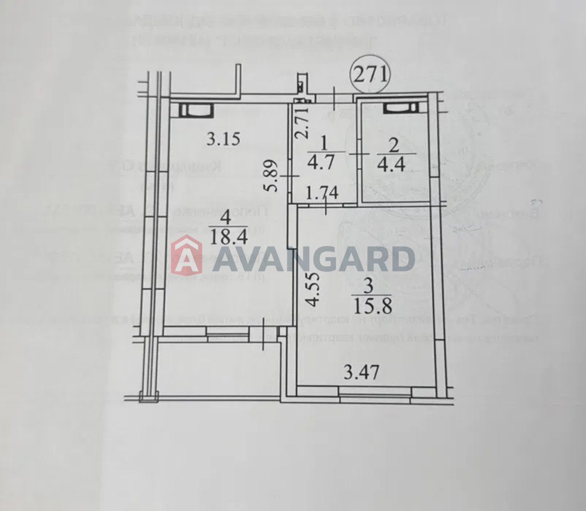 1 ��. ��������, 47/-/15 ��. �., 2/24 ������ ���� 2