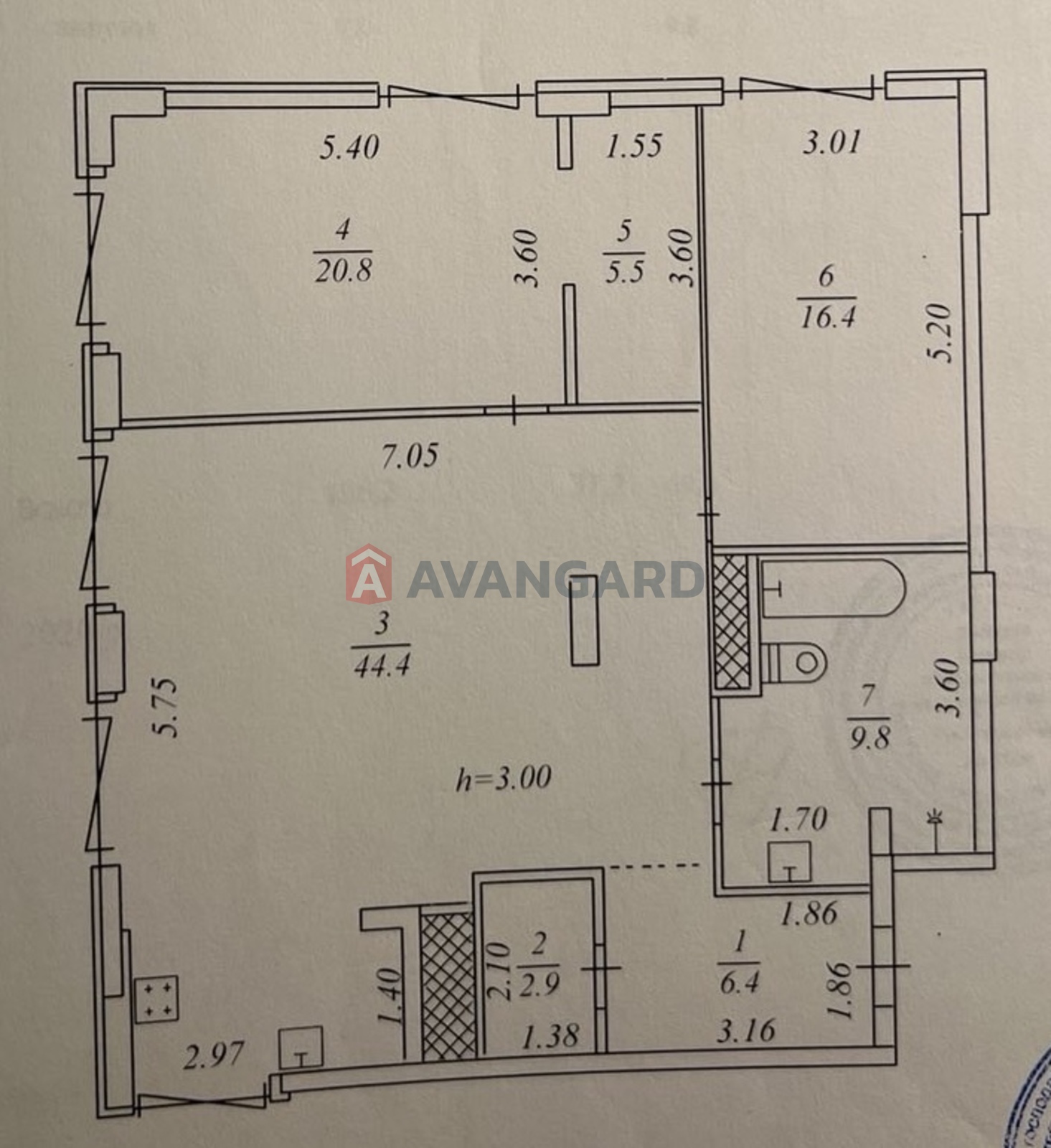 3 ����. ��������, 106/80/15 ��. �., 13/17 ���� ���� 19