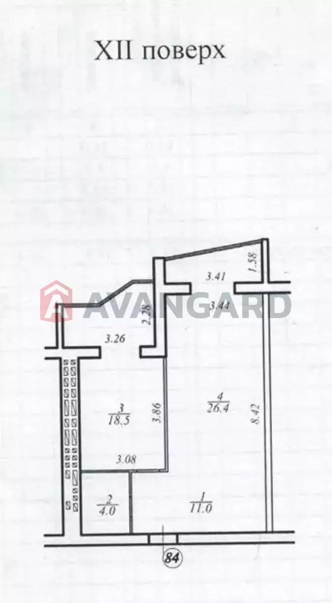 2 ����. ��������, 60/26/19 ��. �., 12/12 ���� ���� 12