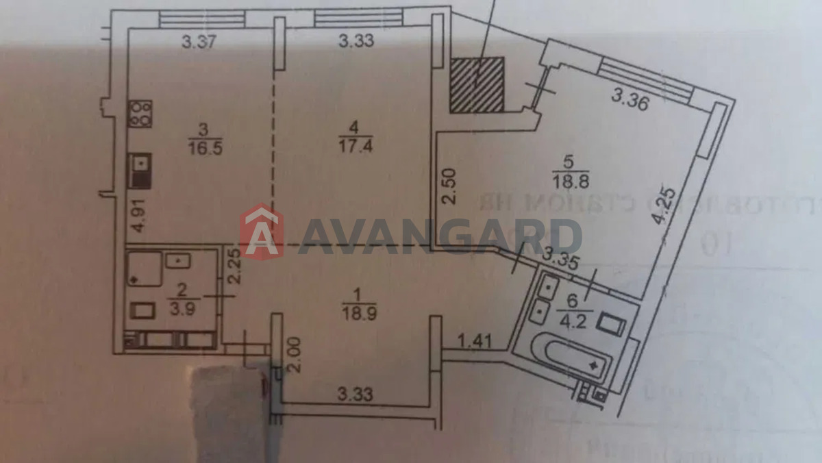 2 ��. ��������, 81/36,2/16,5 ��. �., 5/17 ������ ���� 4