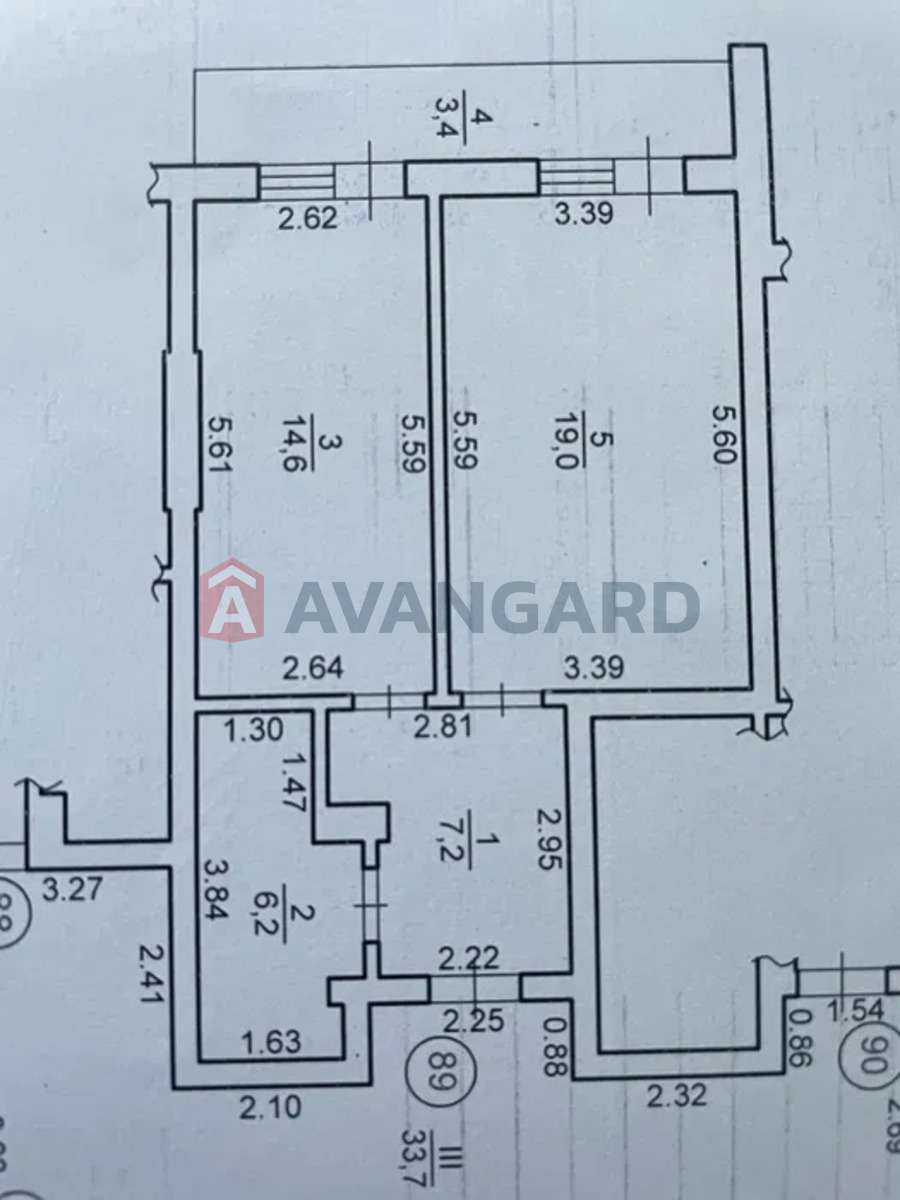 1 кім. квартира, 50/-/14 кв. м., 16/16 поверх фото 10 1 кім. квартира, 50/-/14 кв. м., 16/16 поверх фото 10
