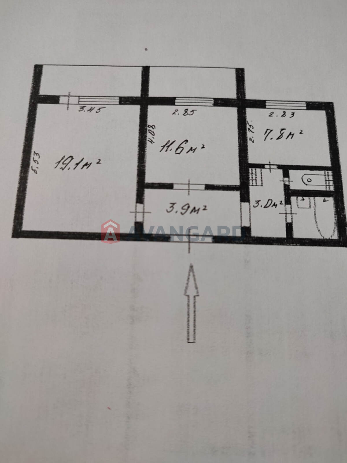 2 кім. квартира, 52/-/8 кв. м., 8/10 поверх фото 11 2 кім. квартира, 52/-/8 кв. м., 8/10 поверх фото 11