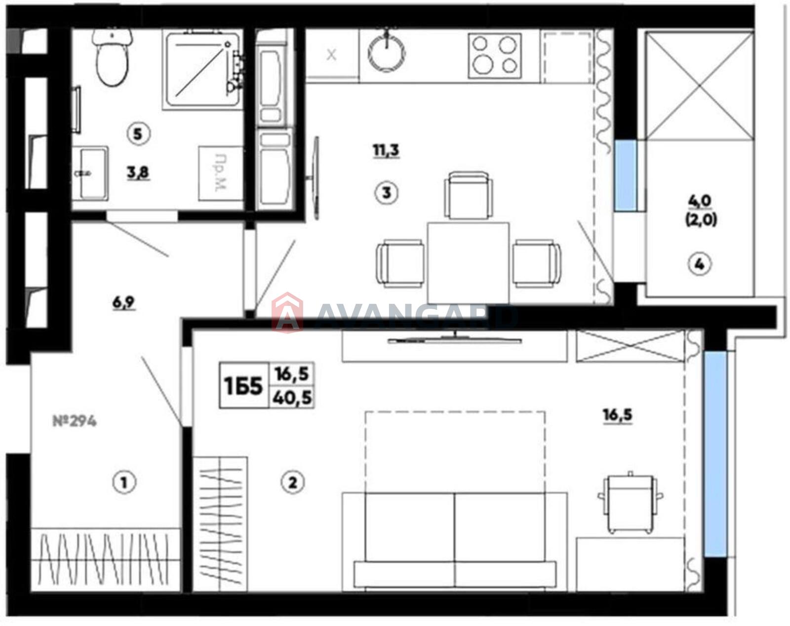 1 ��. ��������, 40/-/11 ��. �., 12/16 ������ ���� 5