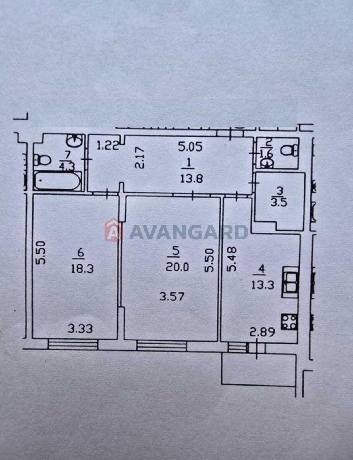 2 комн. квартира, 76/-/13 кв. м., 19/20 этаж фото 2 2 комн. квартира, 76/-/13 кв. м., 19/20 этаж фото 2