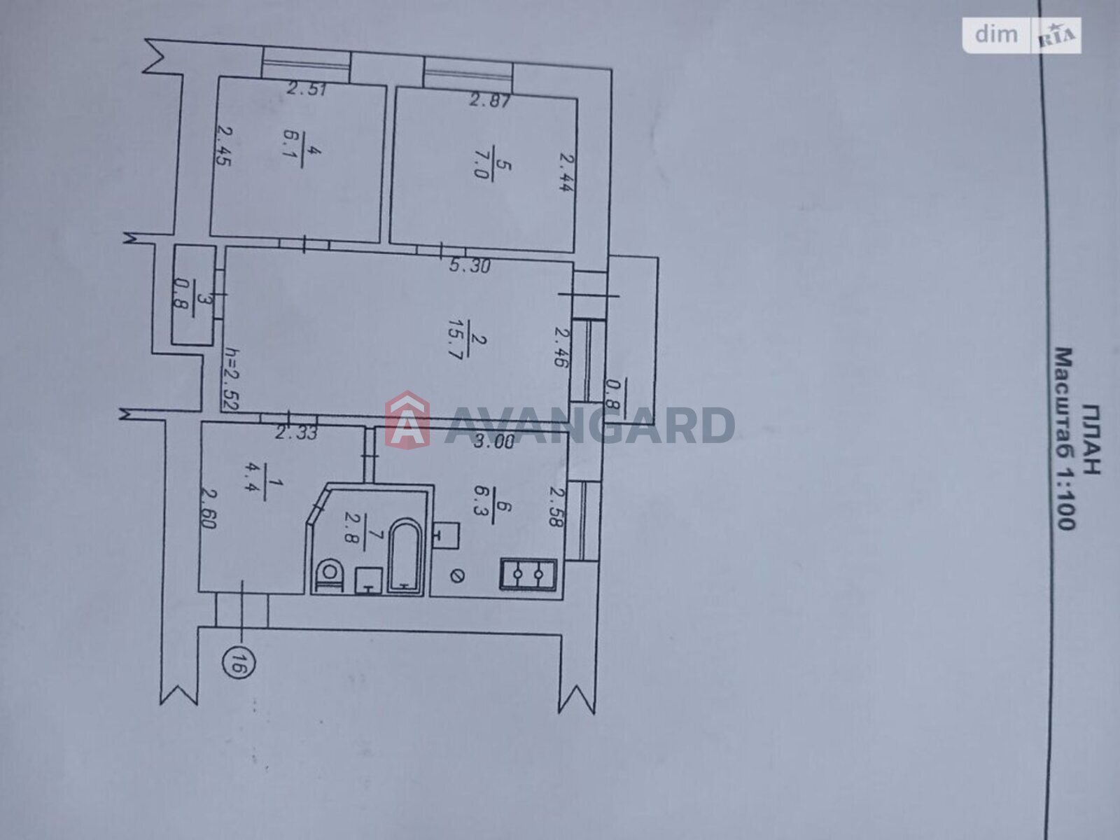 3 ��. ��������, 43/28/6 ��. �., 2/2 ������ ���� 15