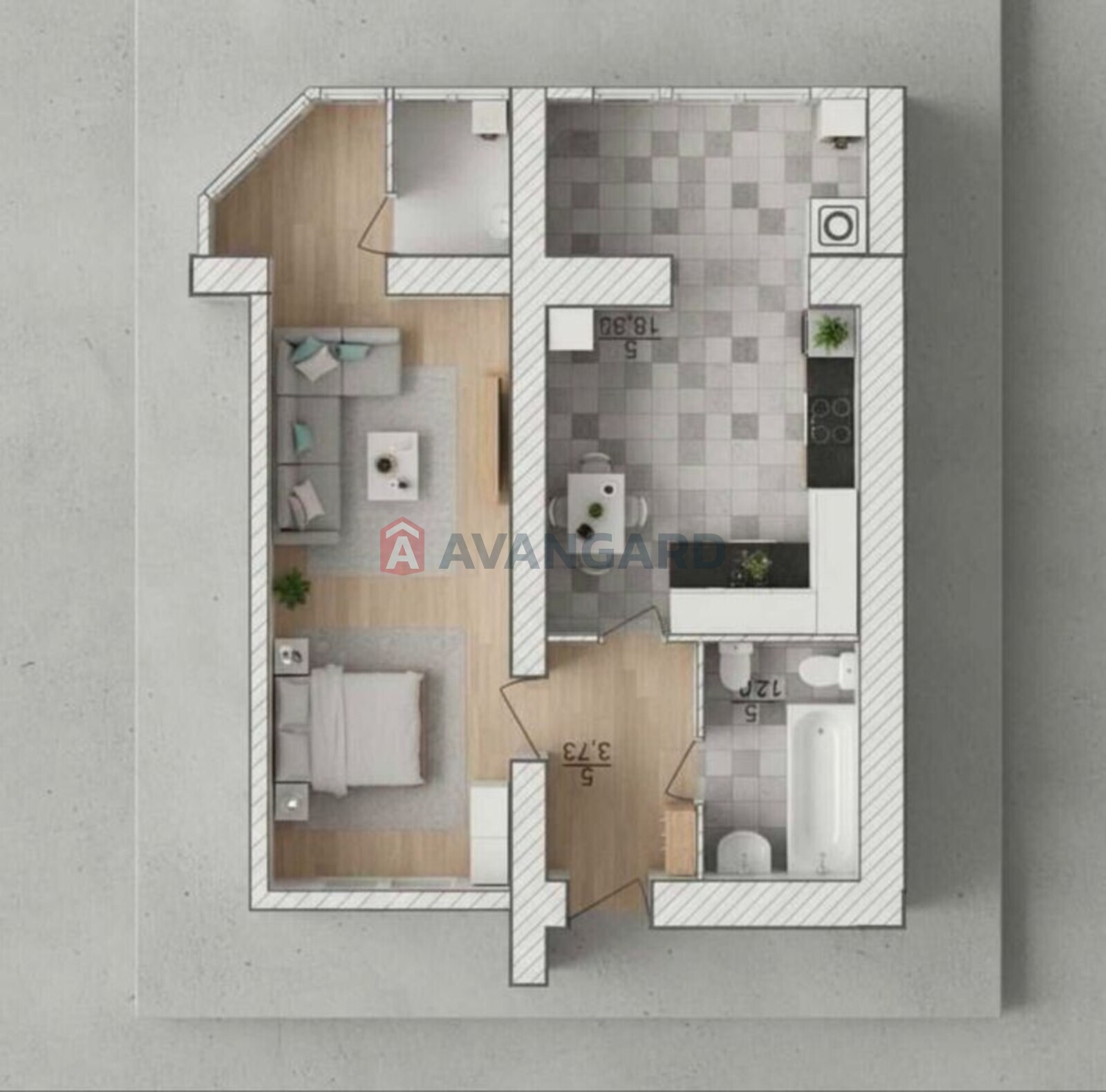 1 ��. ��������, 44/-/18 ��. �., 2/10 ������ ���� 6