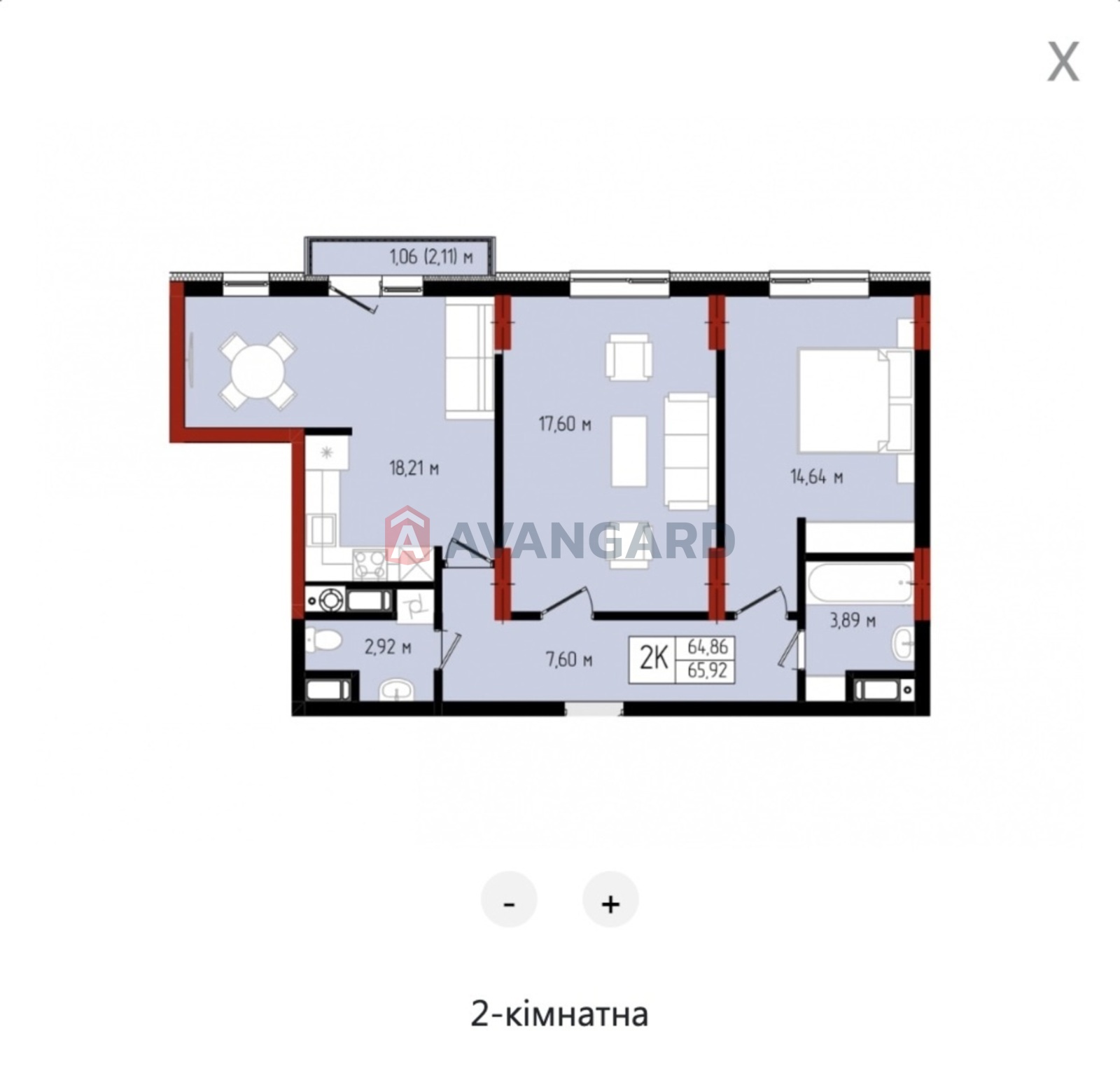 2 комн. квартира, 72/30/20 кв. м., 3/10 этаж фото 27 2 комн. квартира, 72/30/20 кв. м., 3/10 этаж фото 27