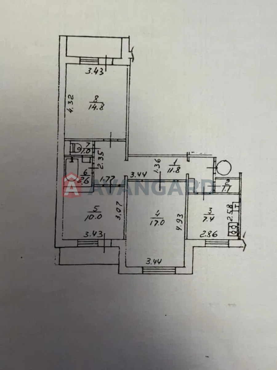 3 ��. ��������, 68.7/-/8 ��. �., 2/9 ������ ���� 15