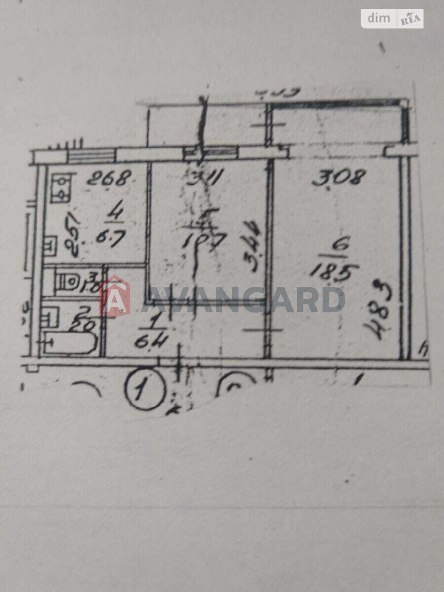 2 ��. ��������, 45/29/6 ��. �., 1/9 ������ ���� 19