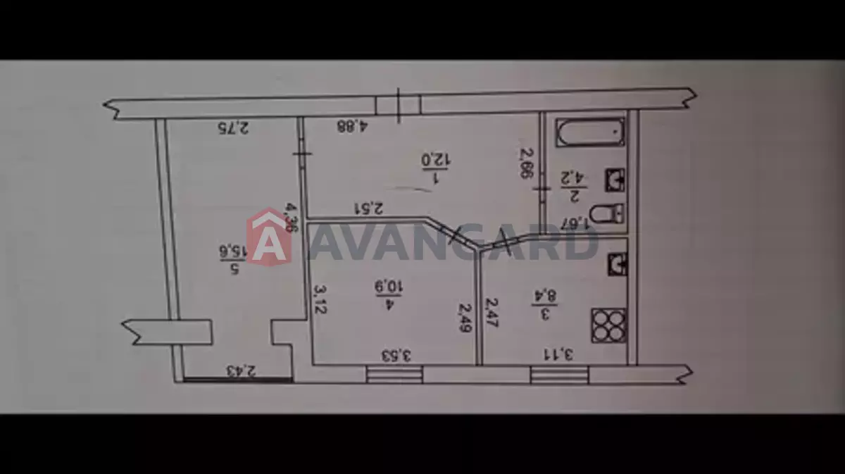 2 ��. ��������, 51/26/8 ��. �., 4/9 ������ ���� 7