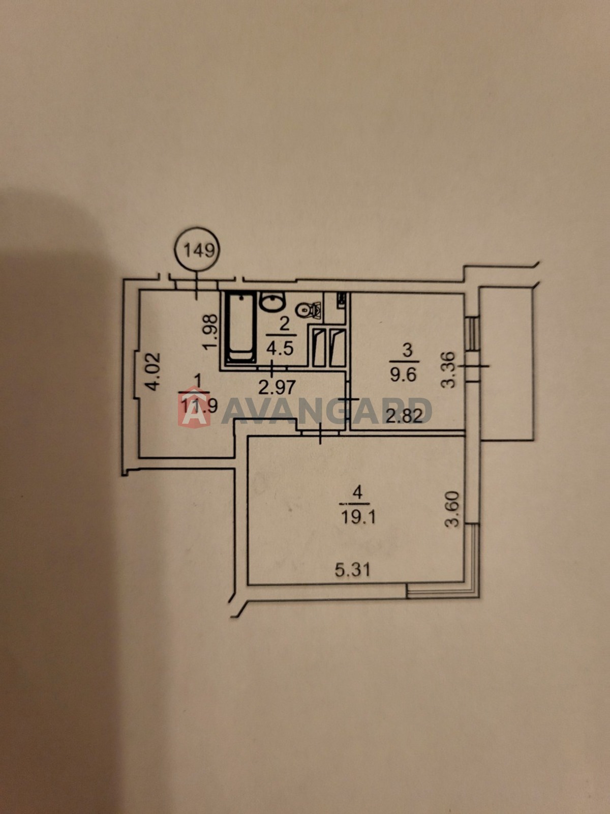 1 ��. ��������, 46/19/10 ��. �., 8/24 ������ ���� 11