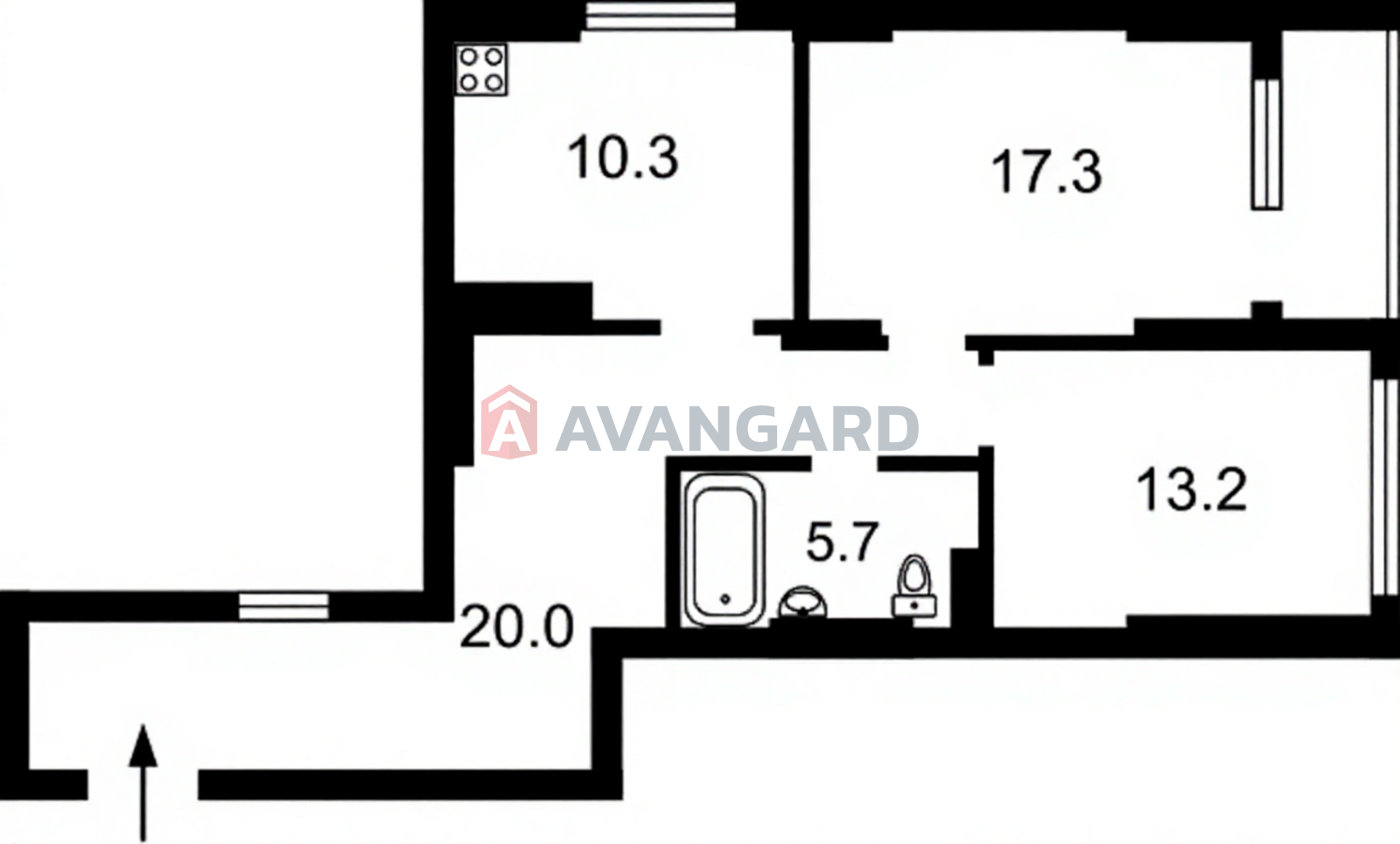 2 ��. ��������, 75/31/11 ��. �., 14/34 ������ ���� 2