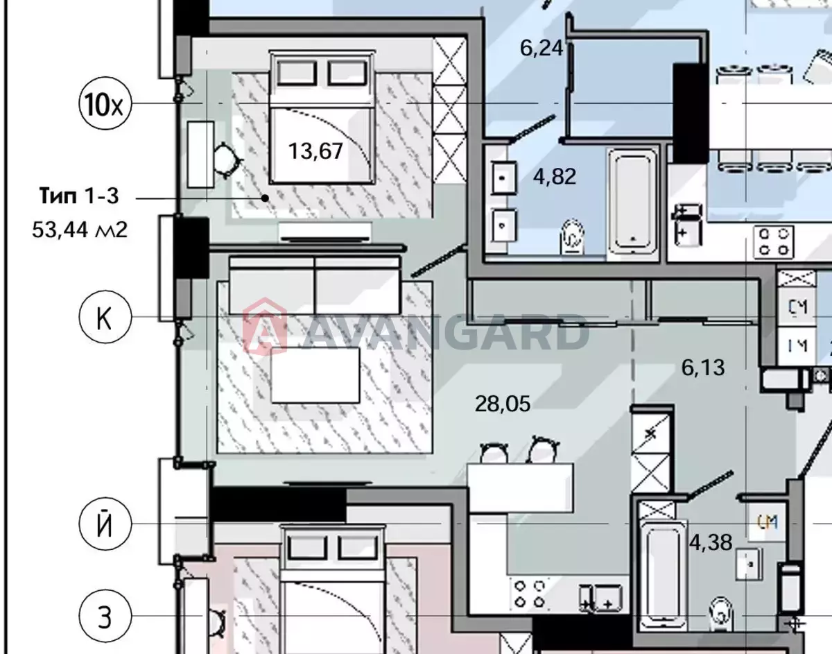 2 ����. ��������, 53/-/- ��. �., 9/36 ���� ���� 7