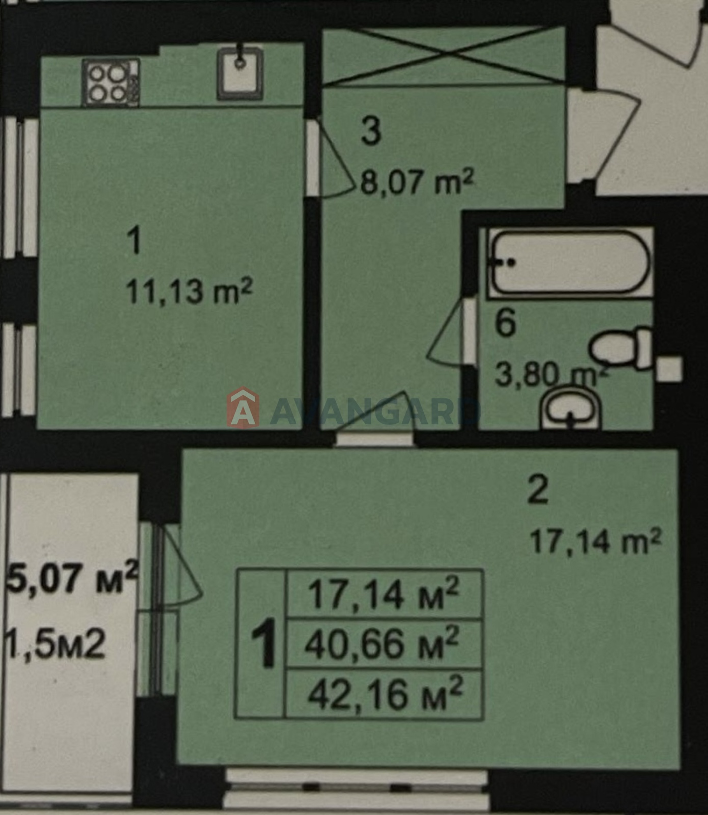 1 ��. ��������, 42/-/11 ��. �., 9/9 ������ ���� 4