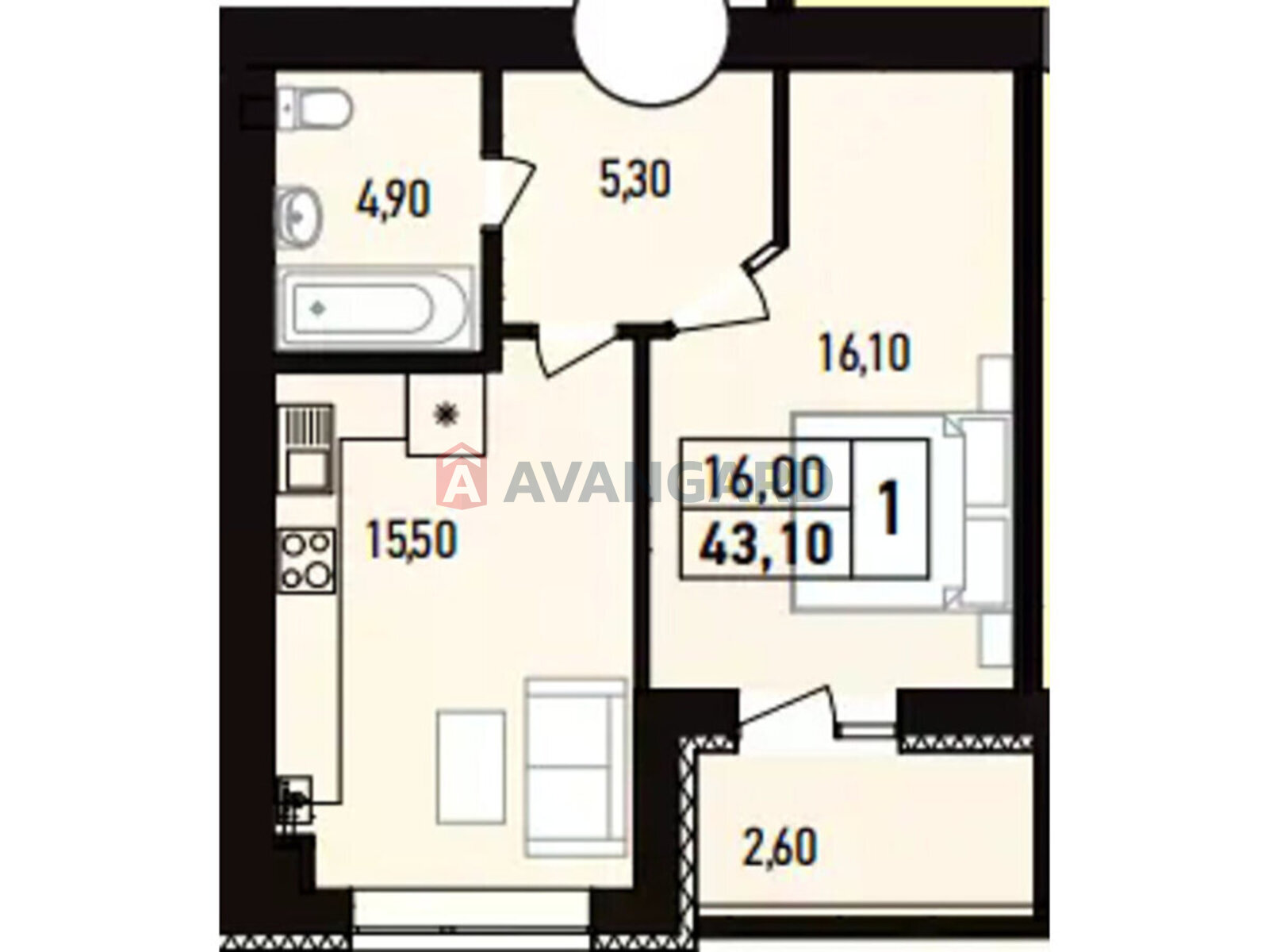 1 ��. ��������, 43/-/- ��. �., 1/7 ������ ���� 6