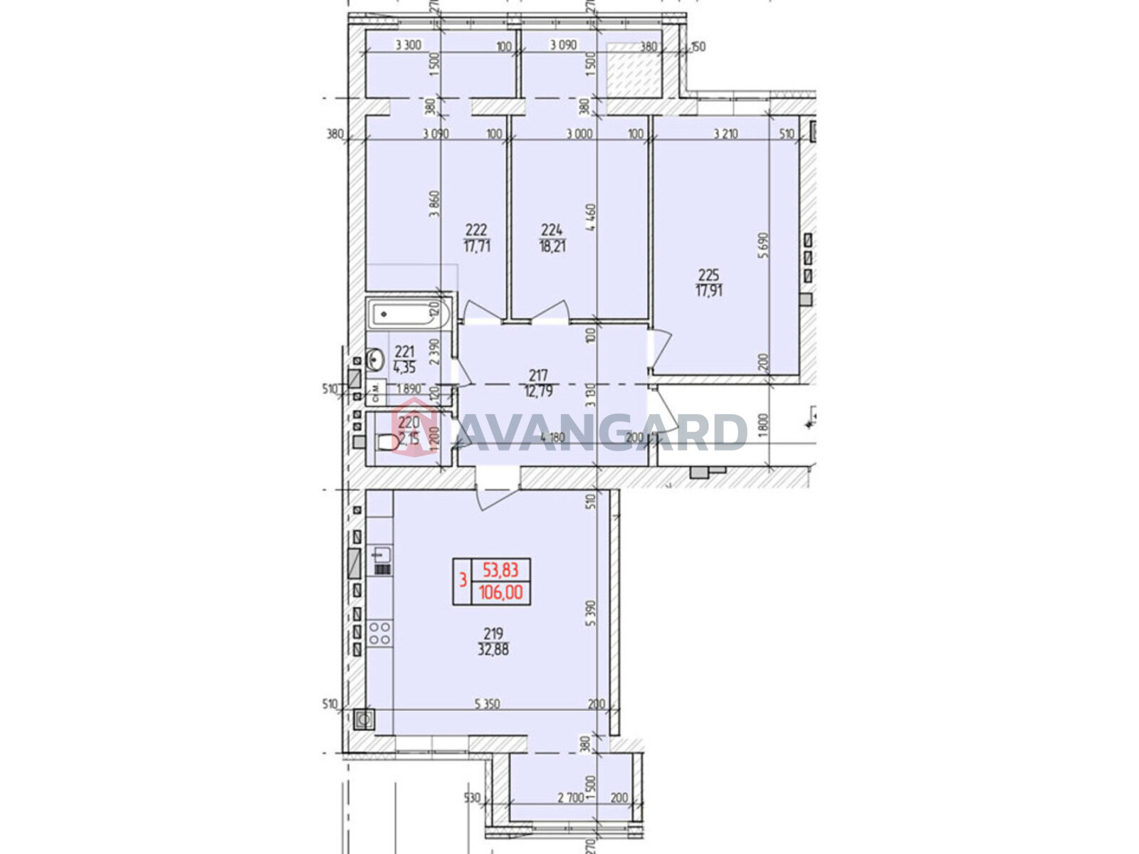 3 ��. ��������, 106/-/- ��. �., 1/11 ������ ���� 2