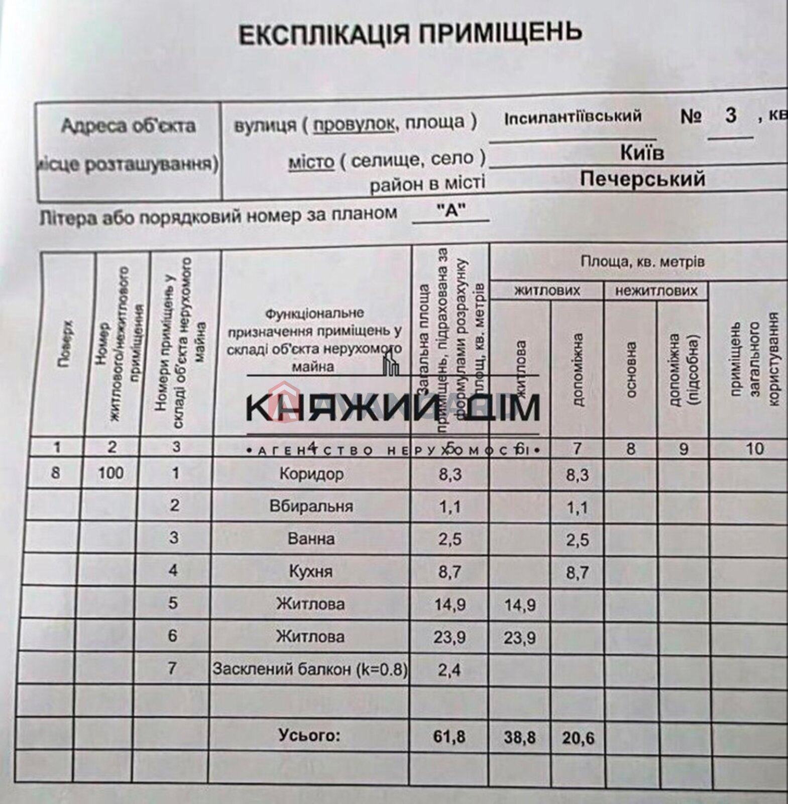 2 ��. ��������, 61/38/8 ��. �., 8/9 ������ ���� 27
