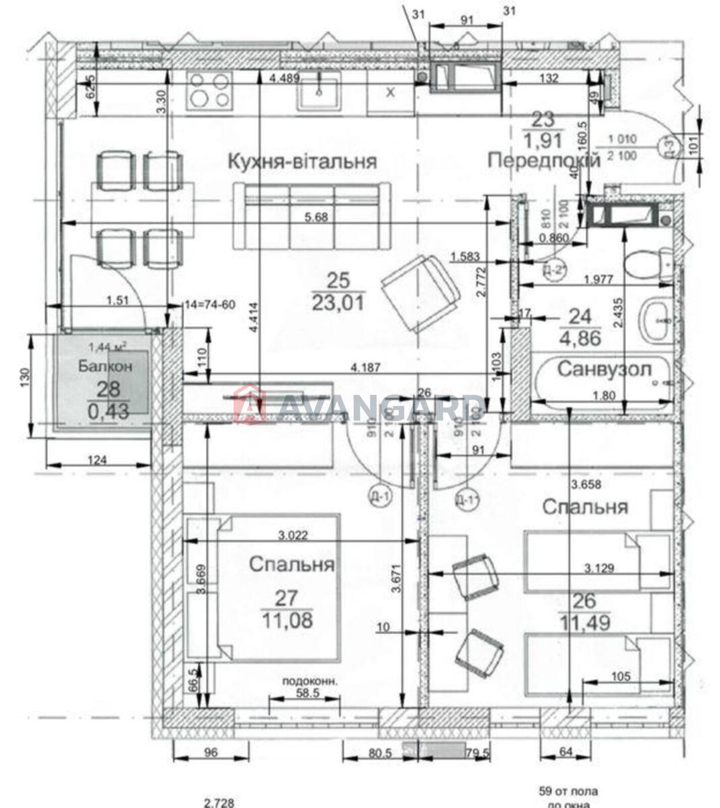 2 ��. ��������, 52/-/23 ��. �., 24/26 ������ ���� 3