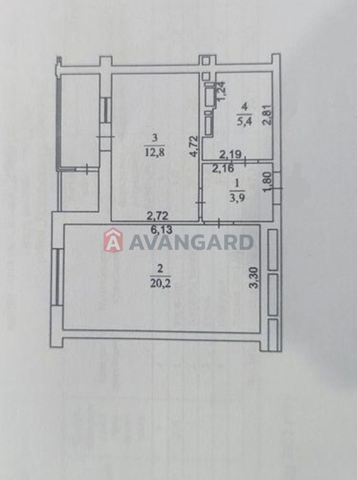 1 ��. ��������, 47/20/13 ��. �., 10/22 ������ ���� 6