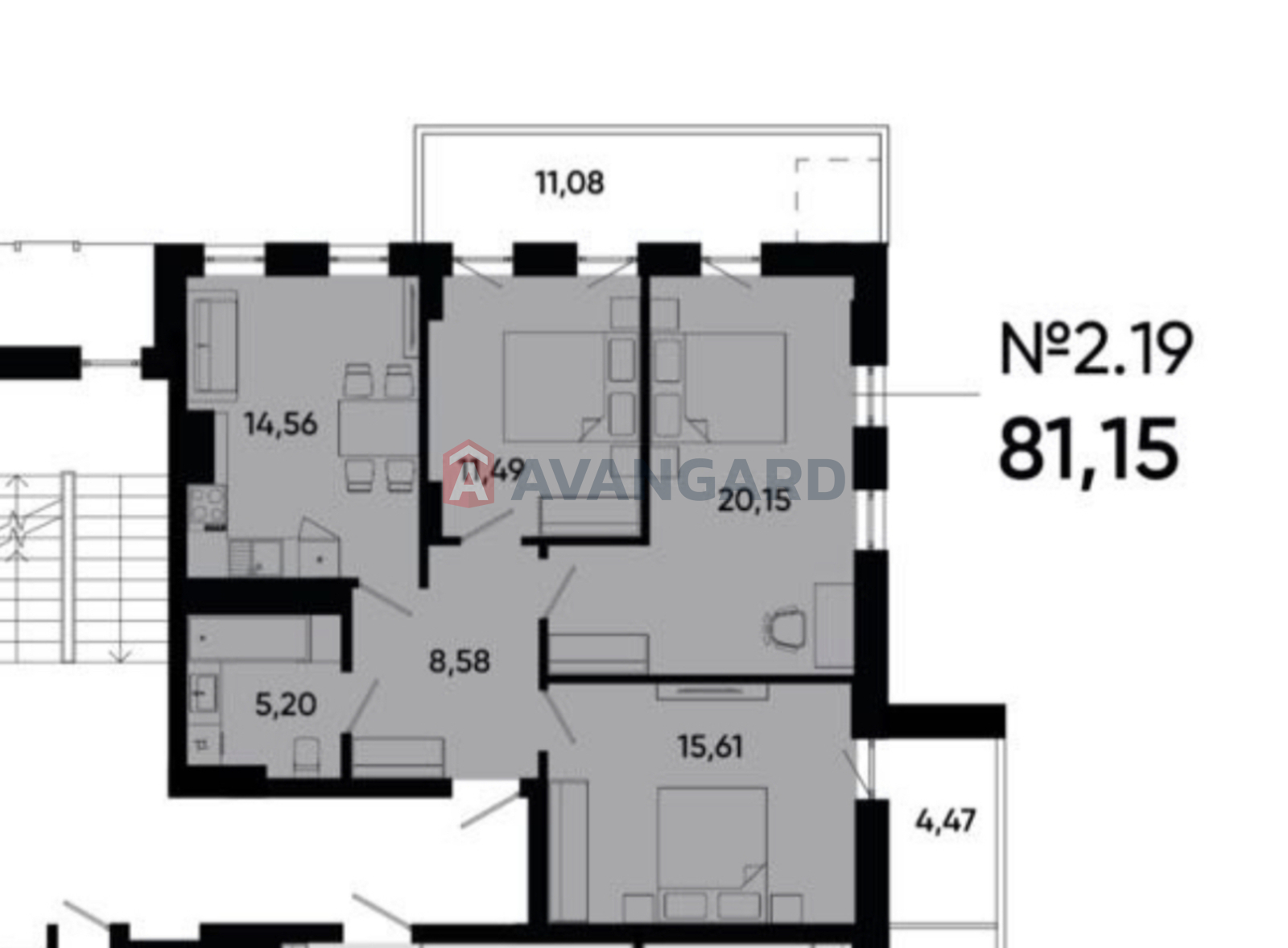 3 ��. ��������, 81/1/14 ��. �., 7/8 ������ ���� 11