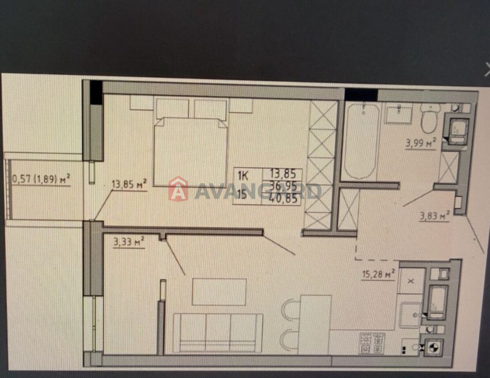 1 ��. ��������, 40/-/15 ��. �., 4/5 ������ ���� 2