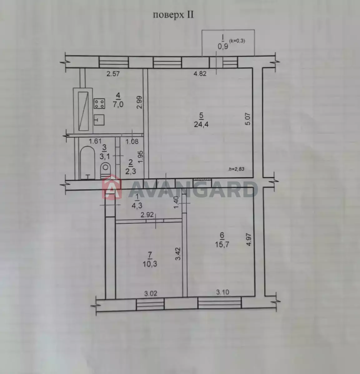 3 ��. ��������, 68/-/7 ��. �., 2/4 ������ ���� 9