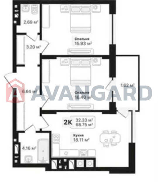 2 ��. ��������, 68/-/18 ��. �., 2/8 ������ ���� 4