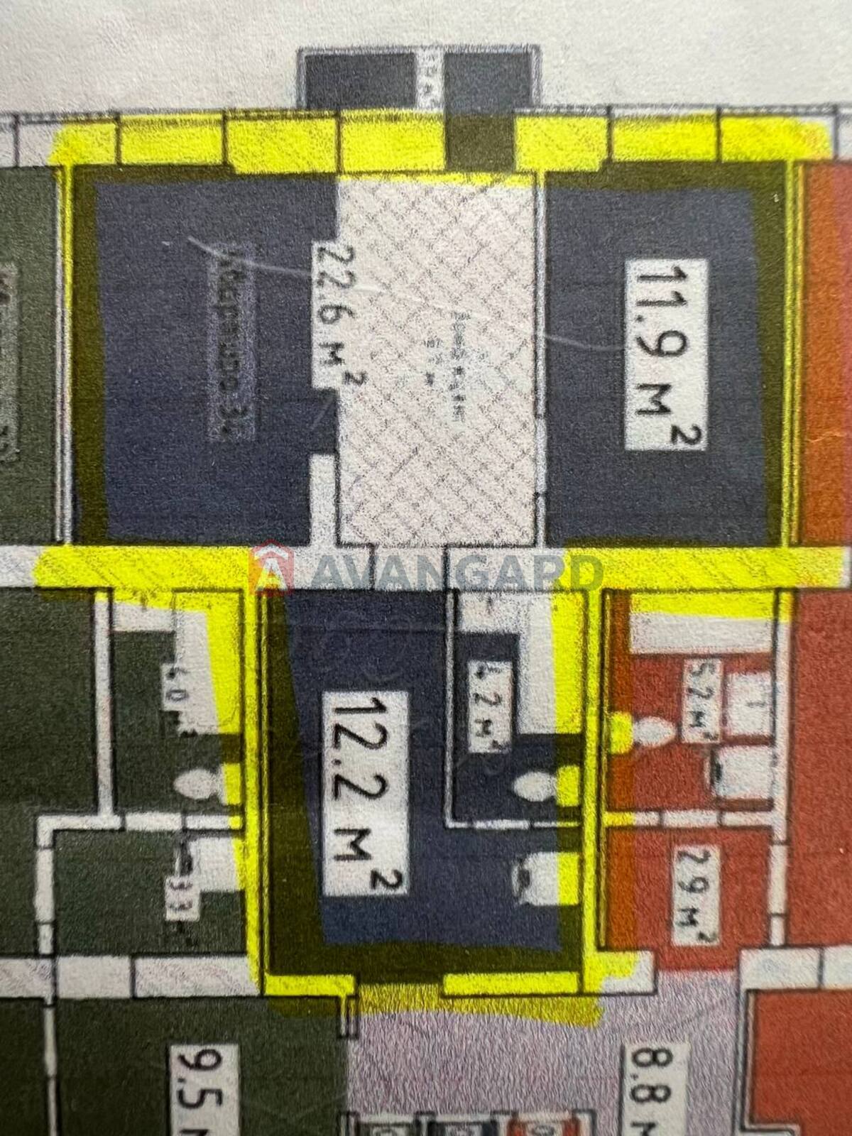 2 ����. ��������, 48,5/20.7/11.2 ��. �., 7/9 ���� ���� 17