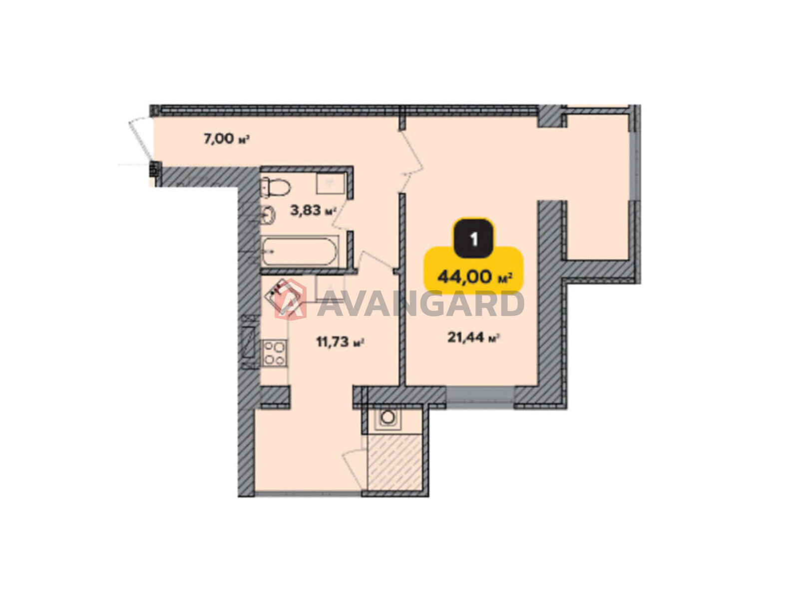 1 ��. ��������, 44/-/- ��. �., 1/10 ������ ���� 1